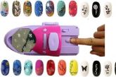 Máquina Para Decorar Unhas + 52 Figuras - Kit Decoração